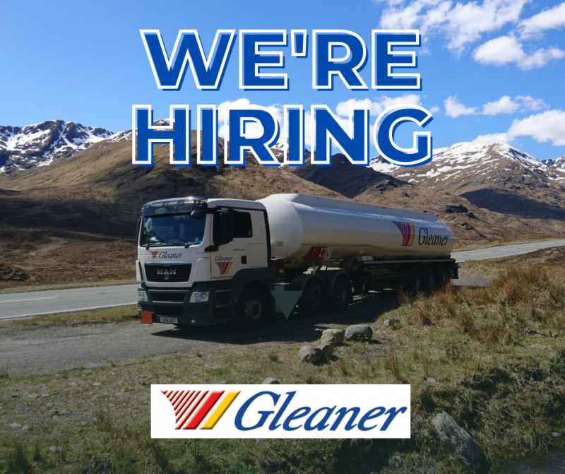 Tanker Driver Position at Islay Depot